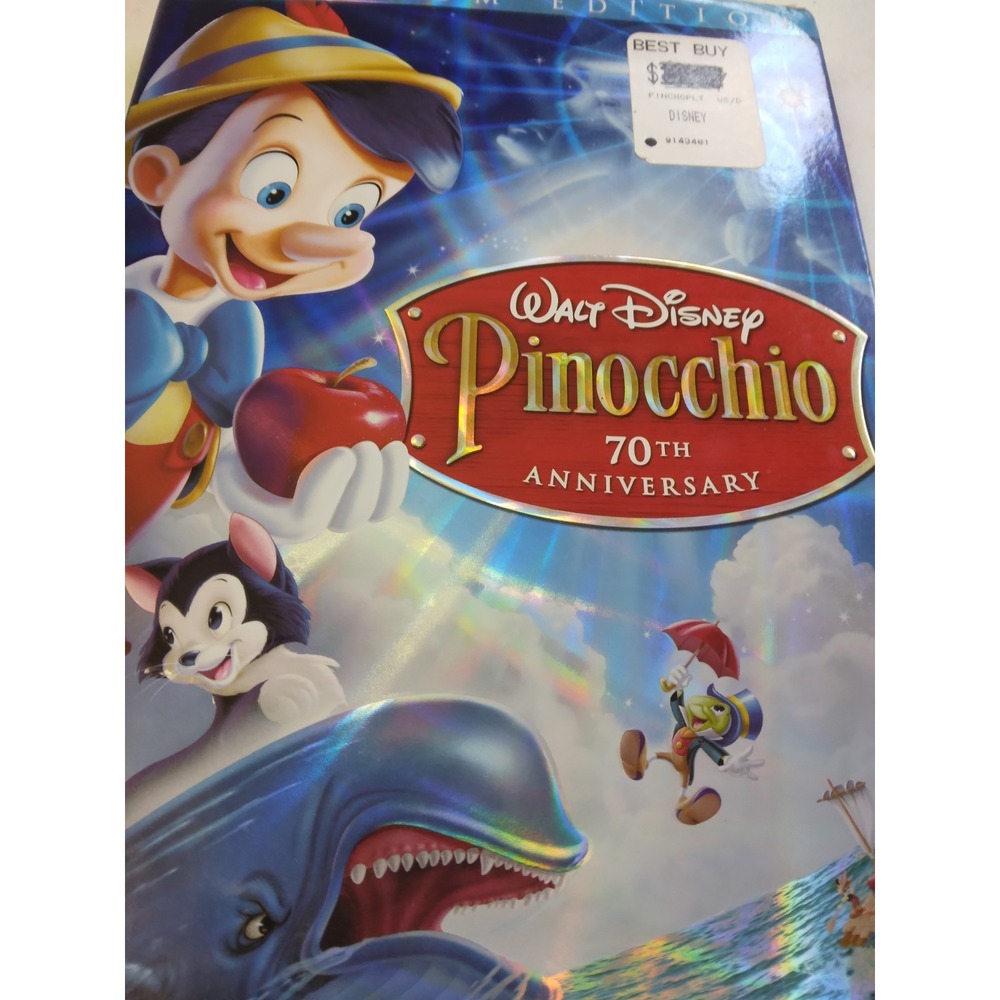 DVD Bundle Disney+blue ray Lady and the Tramp and Pinocchio